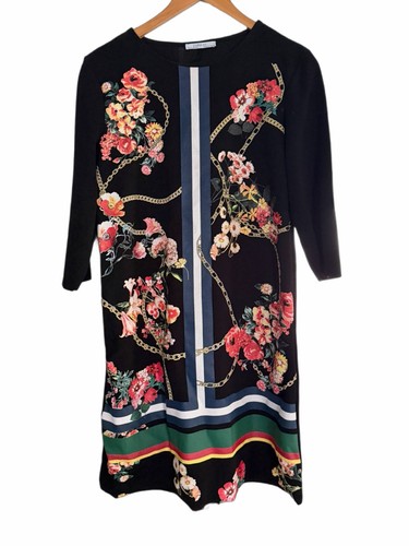 Abito zara basic floreale - zara,