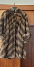 CAPPOTTO DI PELLICCIA VERA  OPOSSUM