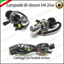 COPPIA LAMPADE RICAMBIO PER KIT XENON BI-XENO H4 6000K 35W 12V ULTRALUMINOSI
