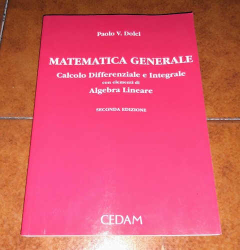 Dolci matematica generale - dolci,