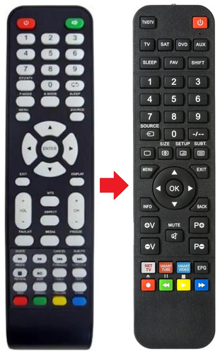 Telecomando adatto per inn - per, i