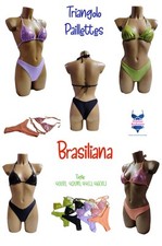 Bikini Tinta Unita a Triangolo