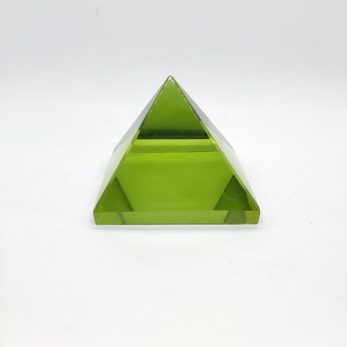 Piramide vetro verde - piramide, |