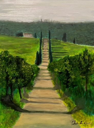 Quadro paesaggio - quadro, “paesaggio