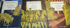FUMETTI MANGA STORIA L'IMPERO ROMANO 1,2,3 SERIE COMPLETA roma,giulio cesare,dux