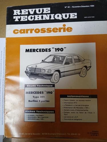 Revue technique carrosserie - revue,