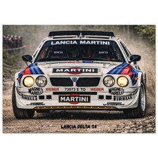 Poster Lancia Delta S4 -