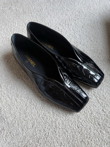 Ballerine chanel nere - nere, in