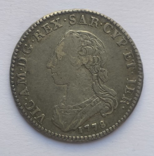 Moneta quarto scudo 1778 - scudo, rr