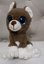 Peluche pupazzo cane lupo stile TY 17 cm collezione