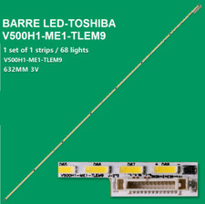 BARRA 68 LED STRIP LED TV TOSHIBA V500H1-ME1-TLEM9 50DU6000