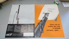 Pubblicità GRU HEILA BROCHURE OPUSCOLO BOOKLET, anni '70?, OTTIMO!