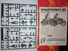 Tamiya moto Zundapp KS750 BMW R75  - scala 1/35 NO BOX