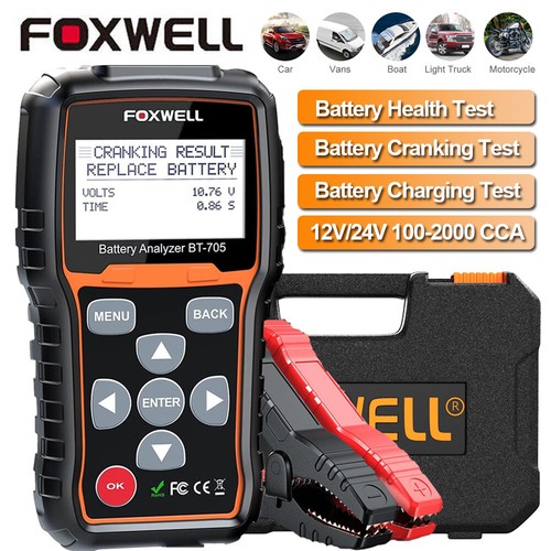 Foxwell bt705 tester - foxwell,