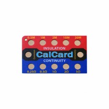Calibrazione Checkbox Resistenza CalCard - Isolamento/Continuità - Nuovo In Magazzino!