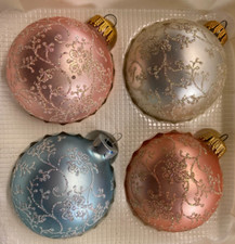 Set 4 Palline di Natale