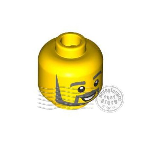 Lego 3626pb2199 omino - 3626pb2199, testa