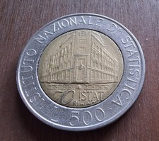 500 LIRE 1996 - ISTAT - #2