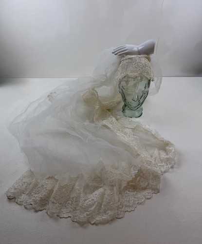 Vintage matrimonio sposa - , 57"