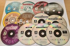 Sony PS1 giochi solo disco -