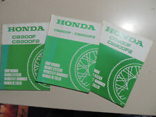 Manuale officina supplemento libretto HONDA CB 900 F F2 Boldor 1981-1983