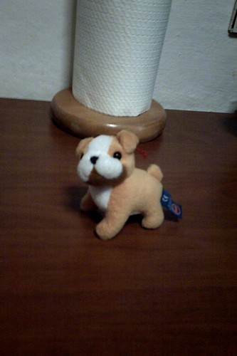 Peluche mini trudi bulldog - mini,