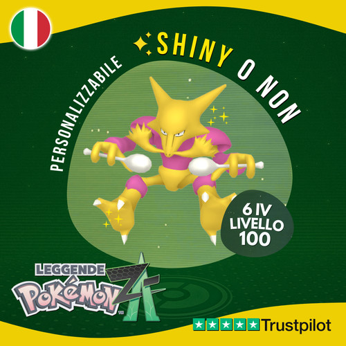 Alakazam shiny non - non, iv