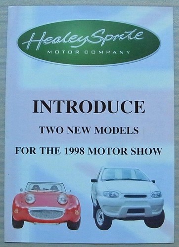 Healey sprite roadster 4x4 - healey,