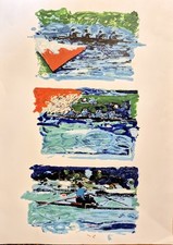 Serigrafia mario schifano - schifano, anni