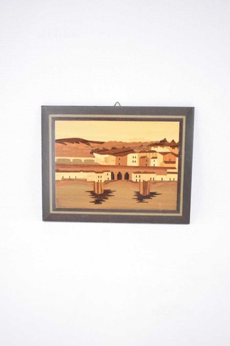 Quadretto legno intarsiato - quadretto,
