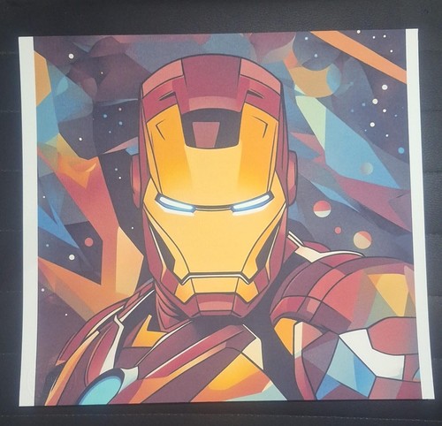 Ironman tecnica mista arte - tecnica, /