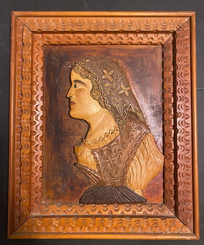Quadro legno donna - donna, sarda
