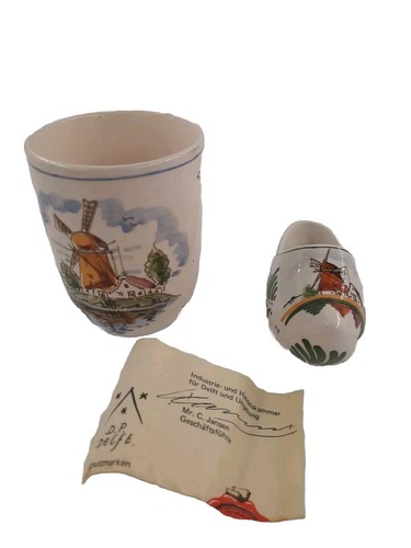 Delft ceramica bicchiere - ceramica, &
