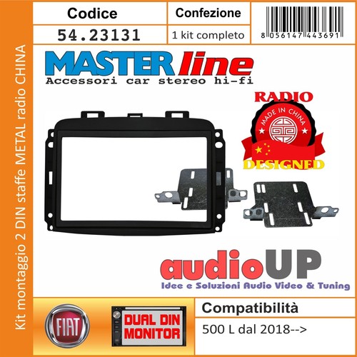 Mascherina radio din - 2, fiat