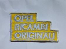 Cucisivo Patch Toppa OPEL RICAMBI ORIGINALI  Ricamato  cm 11,5 x 7 circa