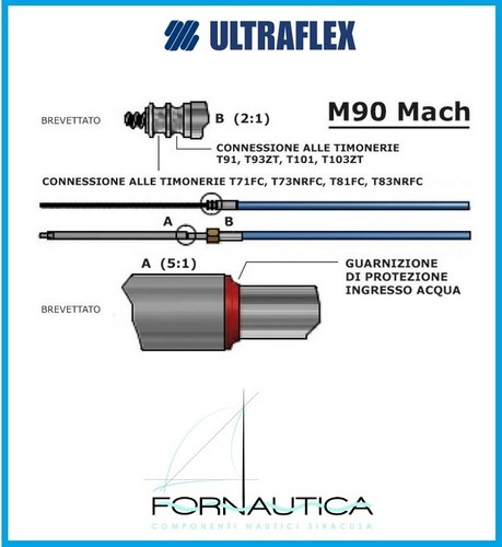 Monocavo ultraflex m90 mach - ultraflex,