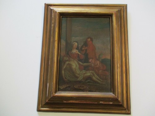 Antico dipinto olio xviii - antico,