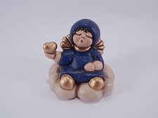 VINTAGE AUTENTICA CERAMICA THUN ANGELO BLU BOLZANO COLLEZIONE FAIENCE ANGEL BLUE