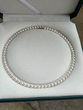 Collana filo perle quasi - filo,