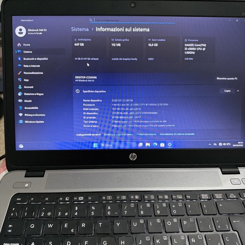 Elitebook portatile 840 - hp,
