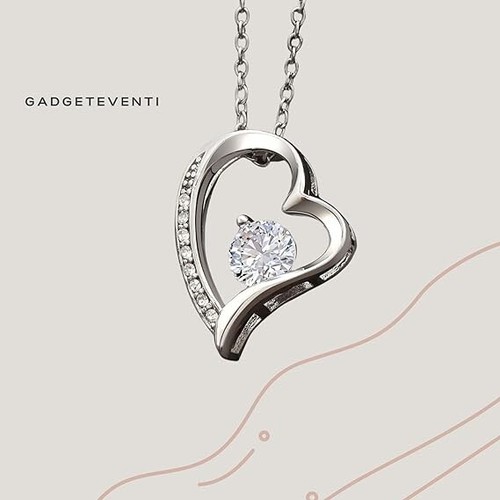 Collana donna pendenti cuore - collana,
