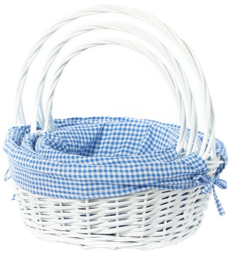 Cesto regalo salice rotondo