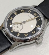 Orologio uomo Longines Heritage L2.330.4.93.0 quadrante smoking 38,5 m