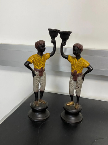 Coppia candelabri vintage - di,