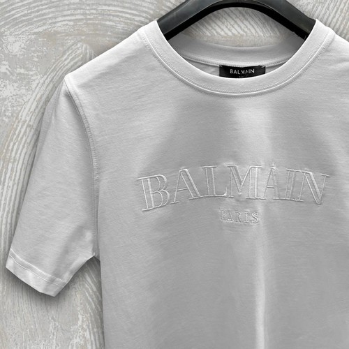 Shirt balmain bianca con - t-shirt,