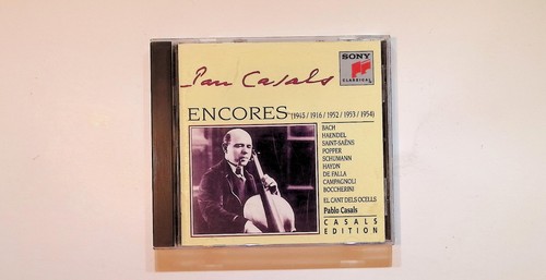 Pablo casals encores - casals, –