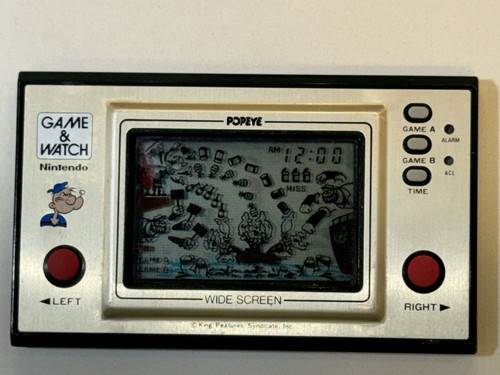 Game watch vintage nintendo - vintage,