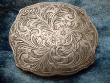 Scatolina portacipria argento