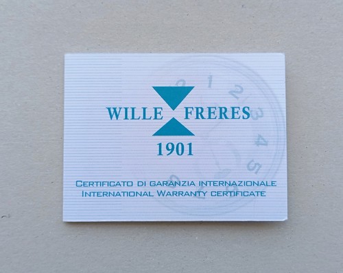 Wille freres garanzia warranty - wille,