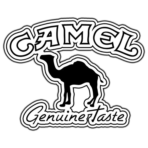 Adesivo camel tobacco genunie - tobacco,